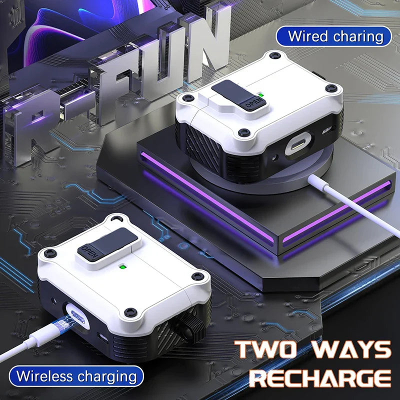 Skorter | Armor Shockproof Lock Clip AirPods Case