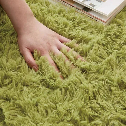 Skorter | Fluffy Ultra Soft Non-Slip Rug with Memory Foam Cushion