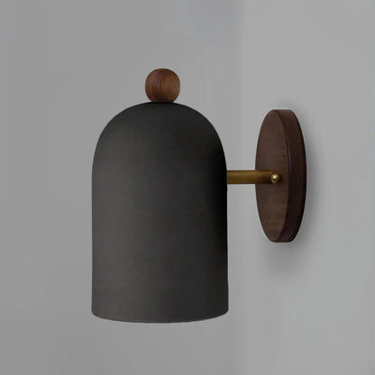 Skorter | TimberSoul – Wabi-Sabi Walnut Wall Lamp for Natural Ambience