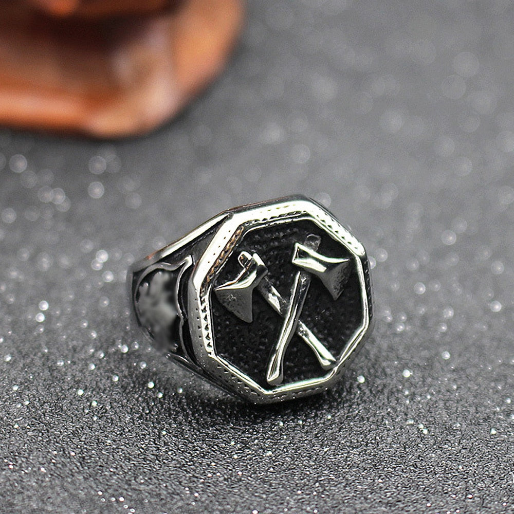 Skorter | Double Axe Ring