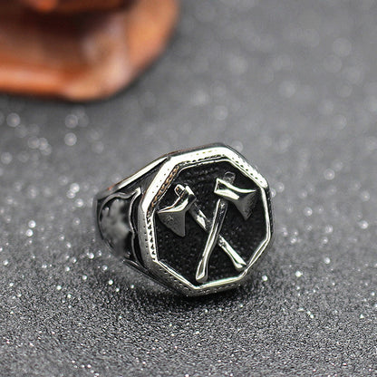Skorter | Double Axe Ring