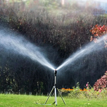 Skorter | Automatic Rotating Garden Sprinkler with Telescopic Tripod