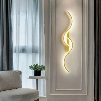 Skorter | LED Lounge Wall Lights – Dimmable Silicone Wall Lamp for Bedroom, Living Room, and Corridor, Modern Home Lighting Solution