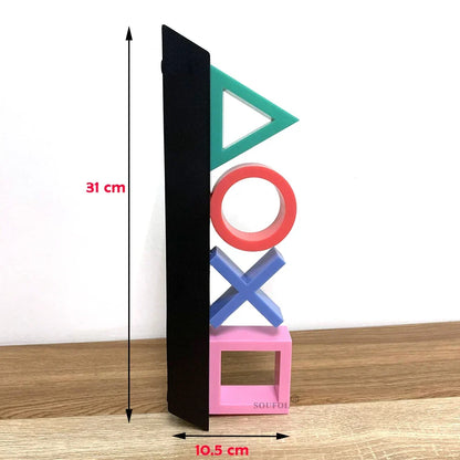 Skorter | Game Icon Light PS4  PlayStation Music Light Voice Control LED Neon Lamp - USB/Battery Powered