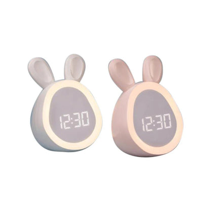 Skorter | WakkerKonijn – Kids alarm clock with LED night light and playful rabbit design