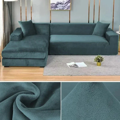 Skorter | PlushFit - High-Quality Sofa Covers Made of Stretch Velvet