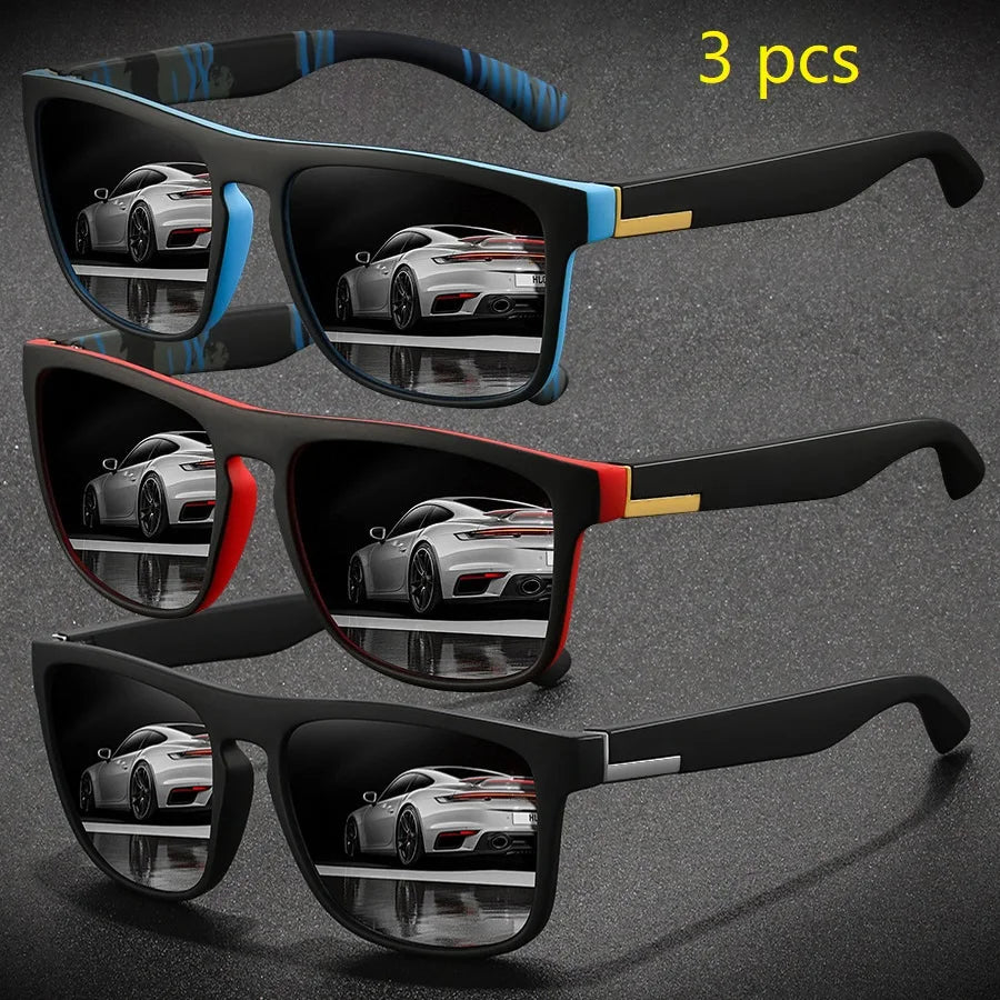 Skorter | Square Sports Sunglasses UV400 Unisex Fishing & Driving Eyewear