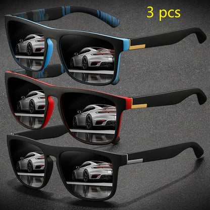 Skorter | Square Sports Sunglasses UV400 Unisex Fishing & Driving Eyewear