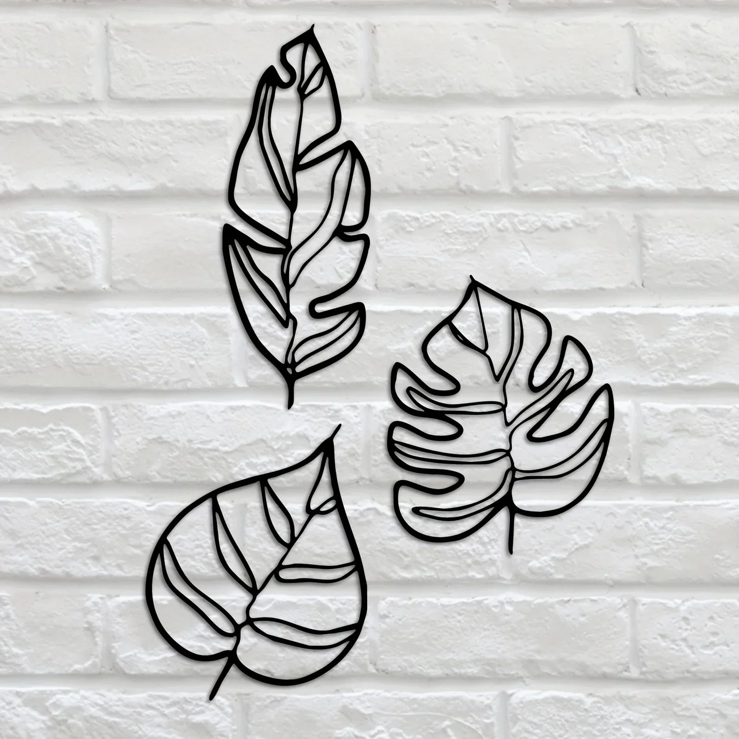 Skorter | Botanical Leaves Metal Wall Decoration