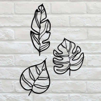Skorter | Botanical Leaves Metal Wall Decoration
