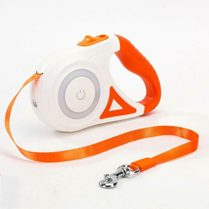 Skorter | AutoLeash Glow – Automatic dog leash with LED light for walks during day & night