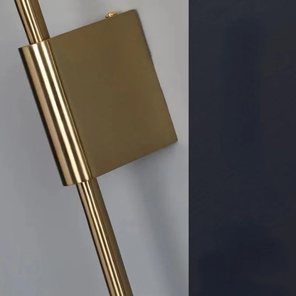Skorter | AuraGold – Elegant Gold Wall Lamp for LED Illumination