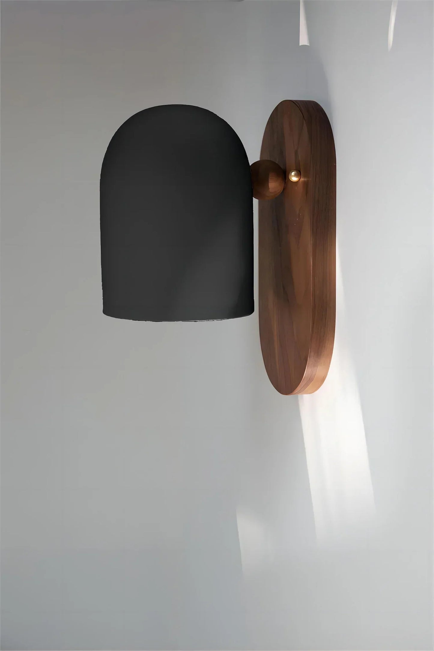 Skorter | TimberSoul – Wabi-Sabi Walnut Wall Lamp for Natural Ambience