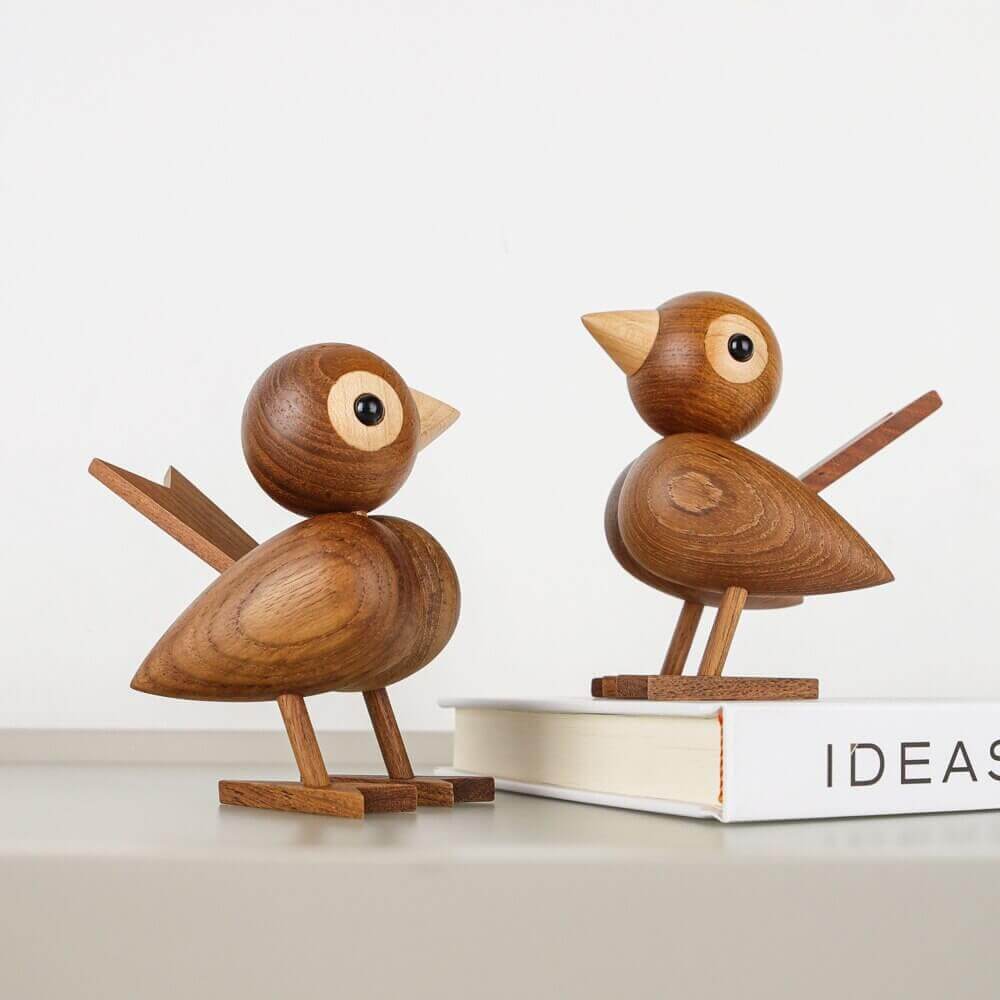 Skorter | A little bird told me, Nordic wooden ornament