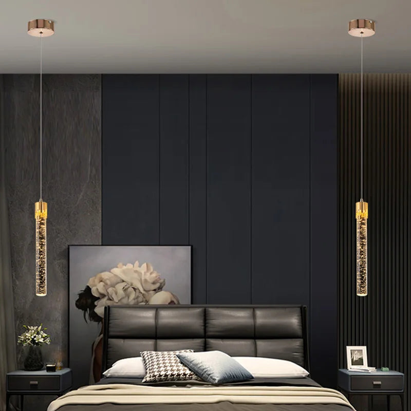 Skorter | Chandelier with crystal pendants
