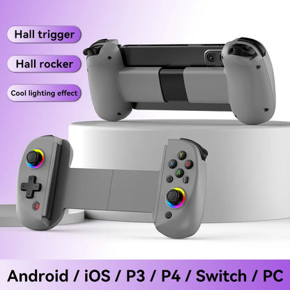 Skorter | BSP D8 RGB Wireless Tablet Controller with Bluetooth Stretching Joystick for Switch Gaming