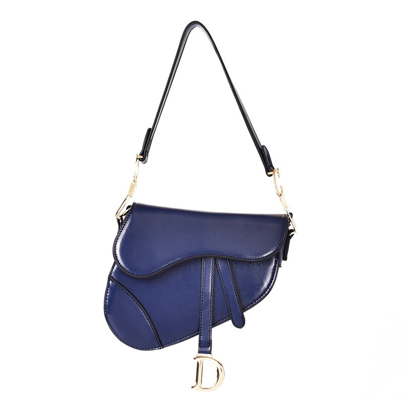 Skorter | Luxurious Women's Shoulder Bag - exclusive PU - leather Saddle Bag