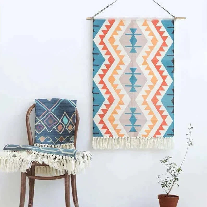 Skorter | Macrame Hanging Cotton Rug