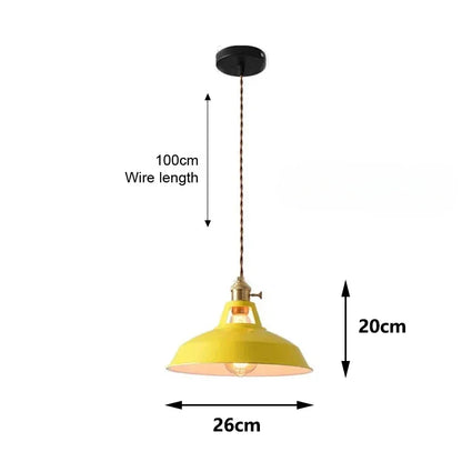 Skorter | Colorful hanging pendant lighting for kitchen restaurant – Adjustable hanging pendant lighting