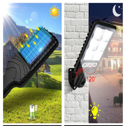 Skorter | Solar Wall Light with Motion Sensor | Garden and Street Lighting | LED Solar Lighting - DoorLed
