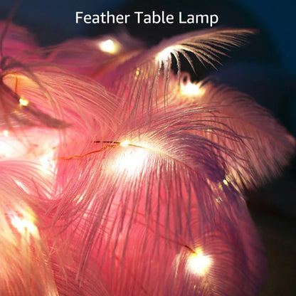 Skorter | LED Spring Table Lamp Night Light USB powered Remote Control Nightstand Lamps