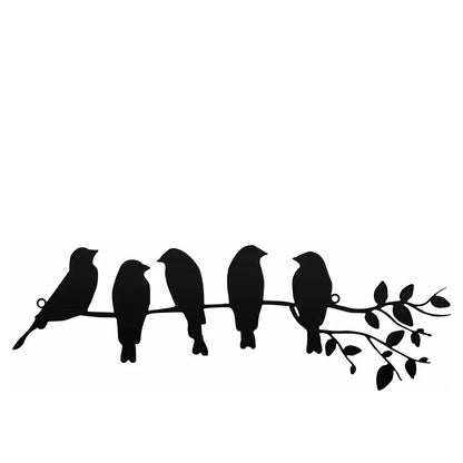 Skorter | Birds Metal Wall Sticker