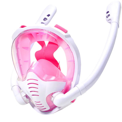 Skorter | 180° Panoramic Full Face Snorkel Mask with Dual Snorkels