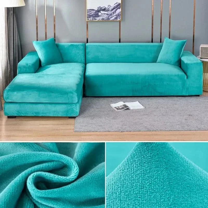 Skorter | PlushFit - High-Quality Sofa Covers Made of Stretch Velvet