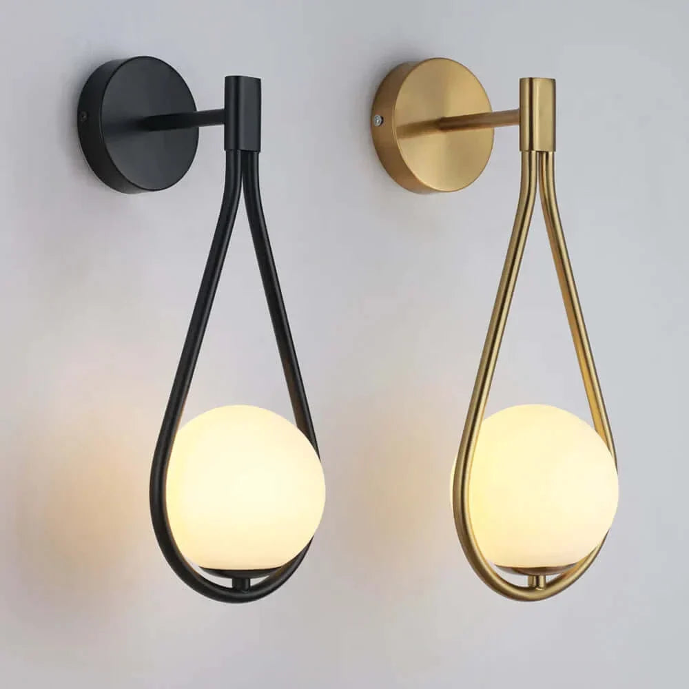 Skorter | Drop Luxury Glass Ball Wall Light