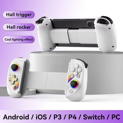 Skorter | BSP D8 RGB Wireless Tablet Controller with Bluetooth Stretching Joystick for Switch Gaming