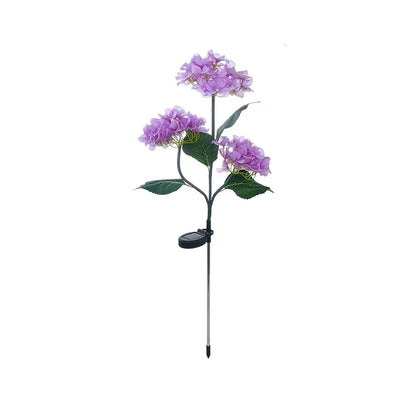 Skorter | Soft Pink Glow Solar LED Flower Garden Light