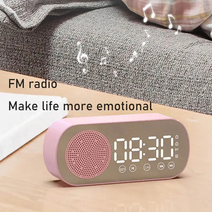 Skorter | Digital Alarm Clock with Bluetooth Speaker & FM Radio