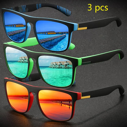 Skorter | Square Sports Sunglasses UV400 Unisex Fishing & Driving Eyewear