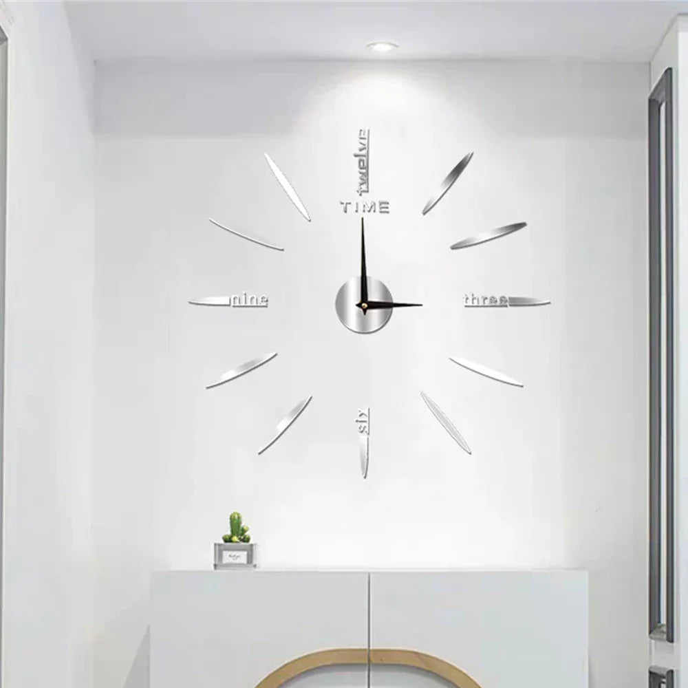 Skorter | New large unique style acrylic wall clock
