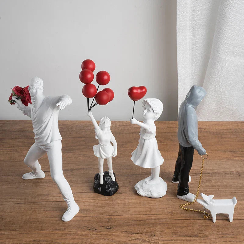 Skorter | Banksy inspired sculpture collection