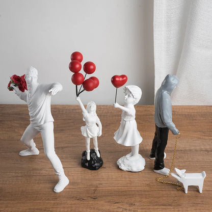 Skorter | Banksy inspired sculpture collection
