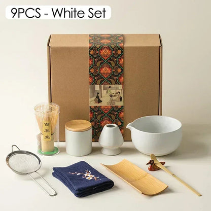 Skorter | 9-piece Japanese Matcha Tea Set