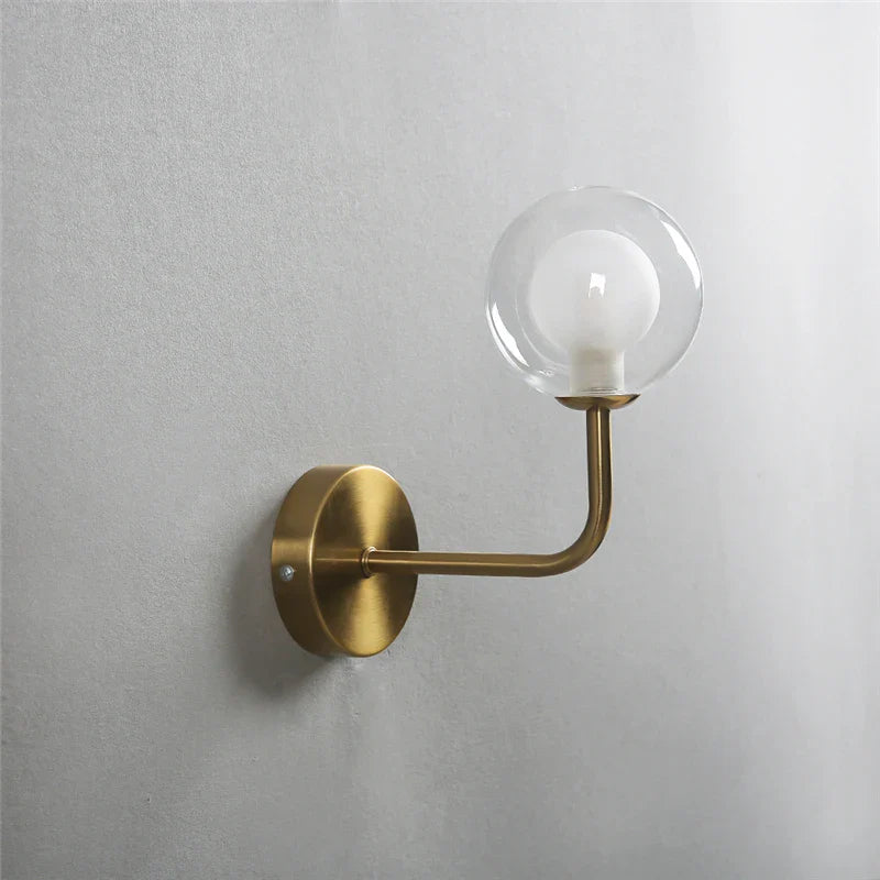 Skorter | NordicLuxe - Glass wall lamp - Modern LED lamp for bedroom and living room
