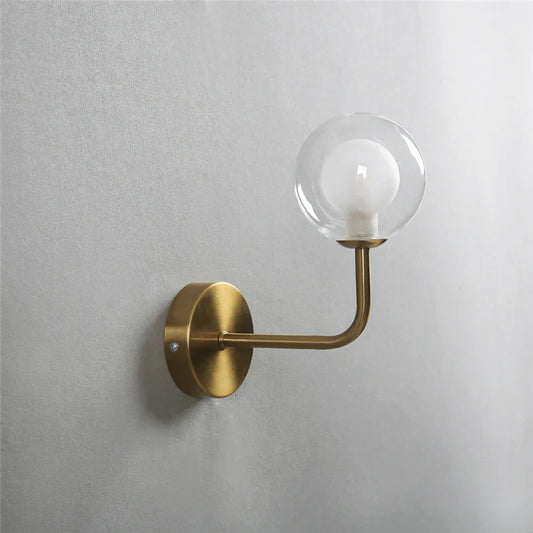 Skorter | NordicLuxe - Glass wall lamp - Modern LED lamp for bedroom and living room
