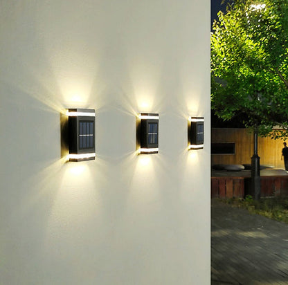 Skorter | BloomRay – Solar Wall Lamp for Beautiful Garden Illumination