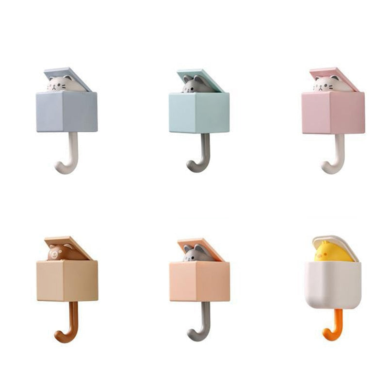 Skorter | Cartoon Cat Hooks