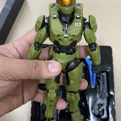 Skorter | 18cm Halo Infinite Master Chief Mjolnir Mk Vi 1/12 scale 17.5cm 6" action figure Re:edit Gen.3 117 Ko's 1000 model dolls toys