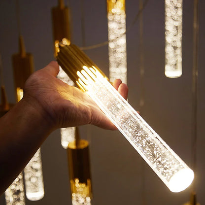 Skorter | Chandelier with crystal pendants