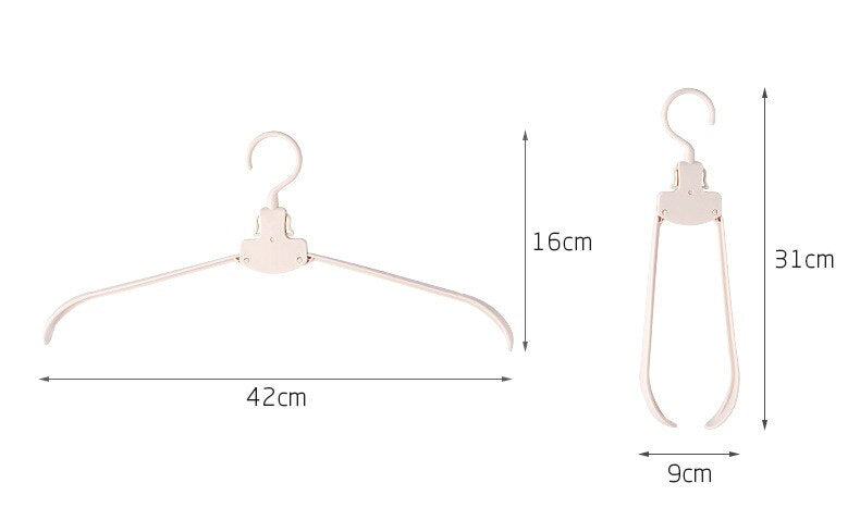 Skorter | Easy fold width foldable hangers