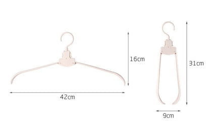 Skorter | Easy fold width foldable hangers