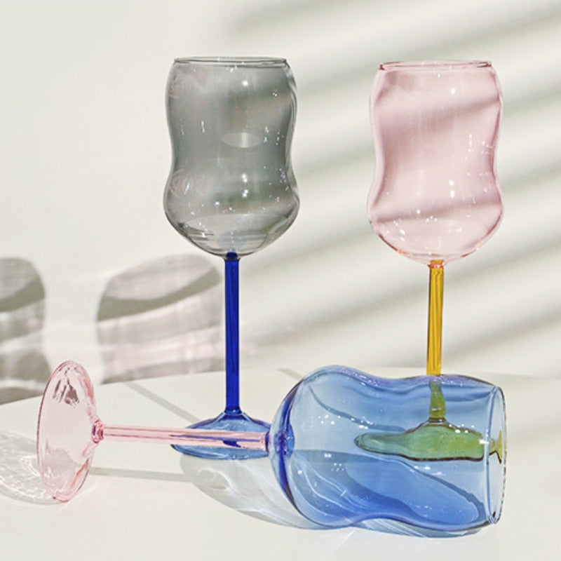 Skorter | 2-colored Chubby wine glass