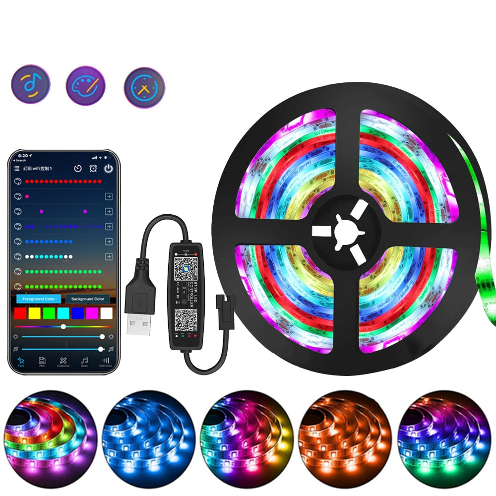 Skorter | 1M-20M RGB LED Light Strip 5V LED