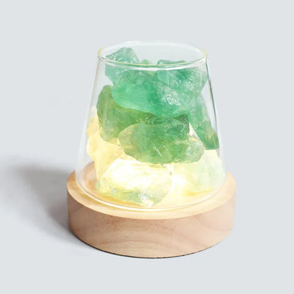 Skorter | Himalaya Salt Lamp - Crystal Night Light & Essential Oil Diffuser