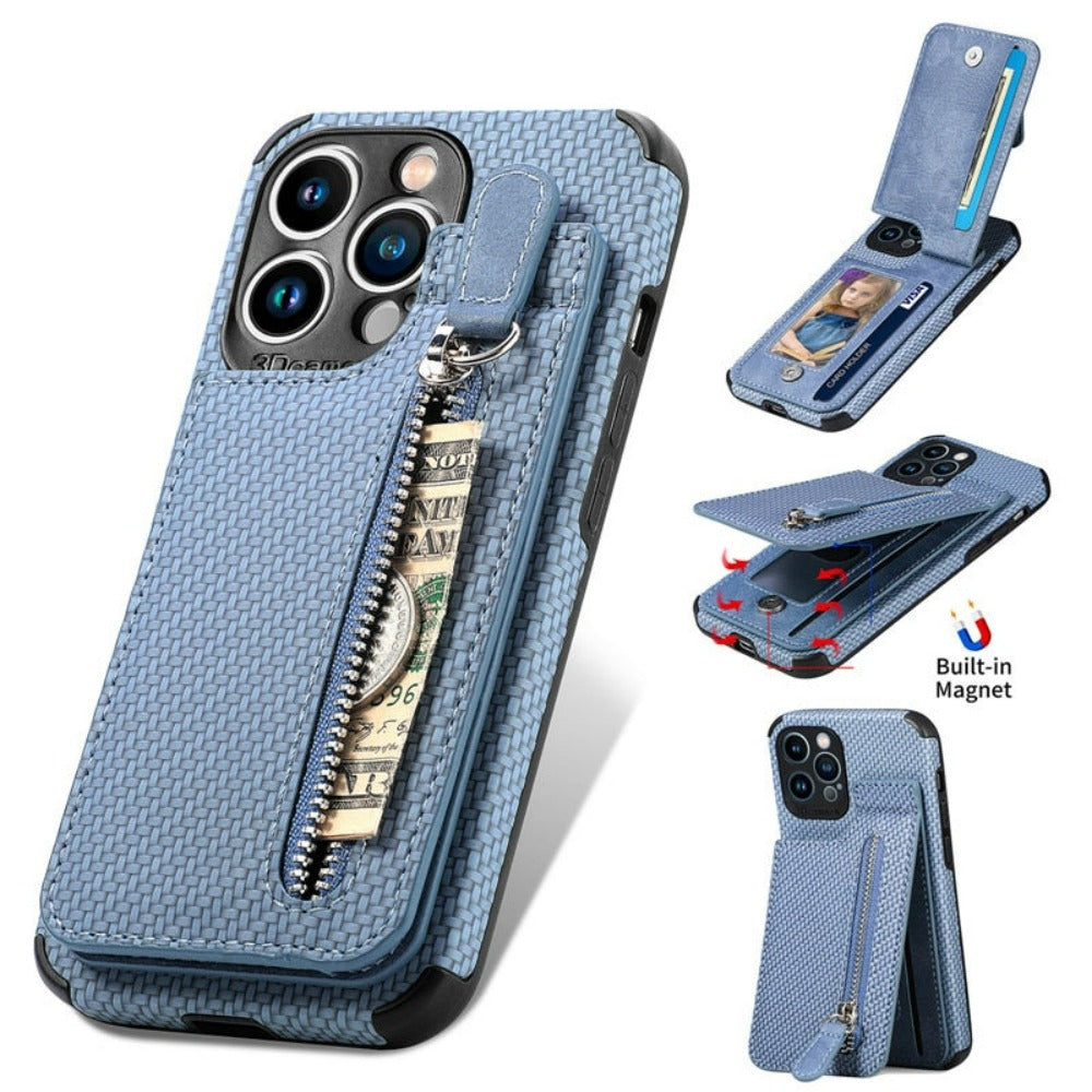 Skorter | Vegan Leather Wallet Case for iPhone