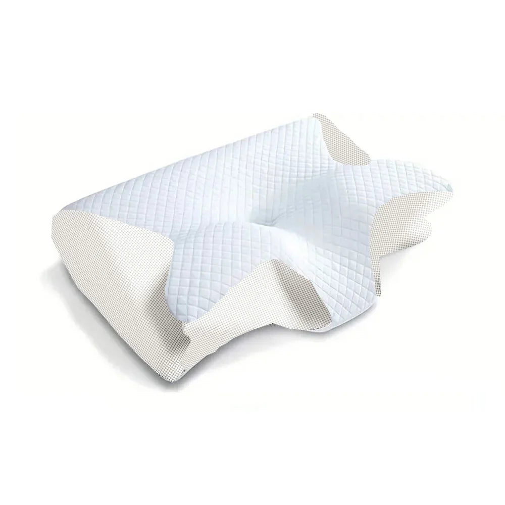 Skorter | 2-in-1 Memory Foam Cervical Pillow with Ergonomic Contour Design – RestAlign